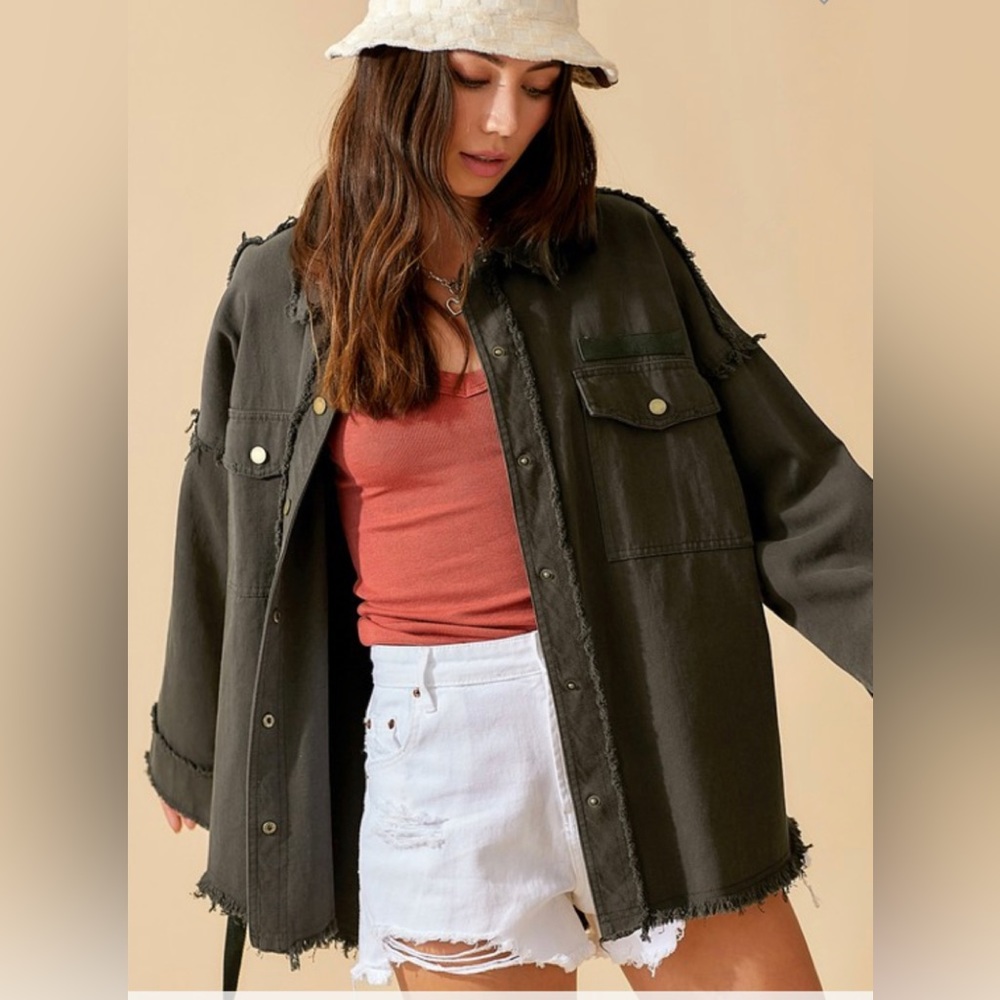 Black shacket